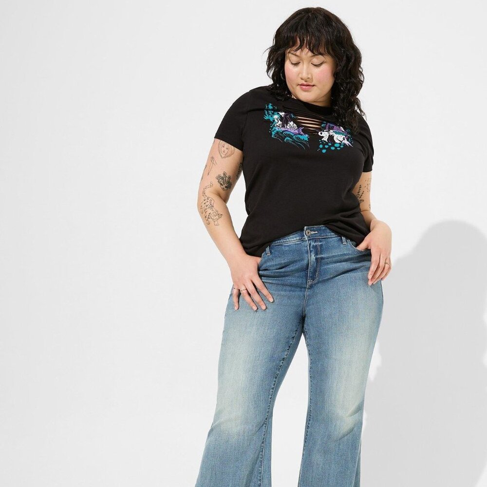Disney Villains Classic Fit Slash Top Size 6X - Picture 3 of 5